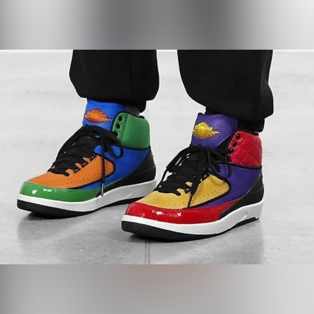 Air Jordan 2 Retro Rivals Women’s….Color: "Multicolor"…Size: 6.5…Preowned